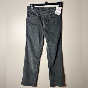 Carters BNWT size 12 grey corduroy pants boys